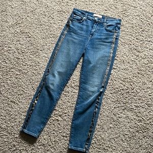 7 For All Mankind Luxe Vintage High Waist Ankle Skinny Jean